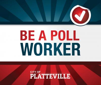 Be A Poll Worker Graphic